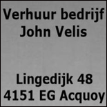 Velis verhuurbedrijf